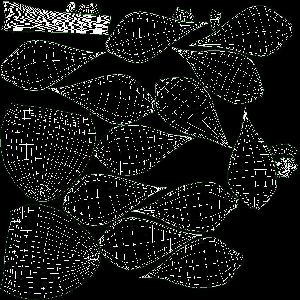 Raspberry 3D model_17