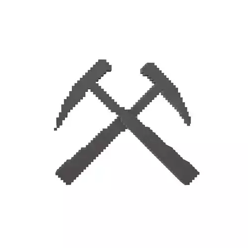 Voxel Mining Symbol v1 001
