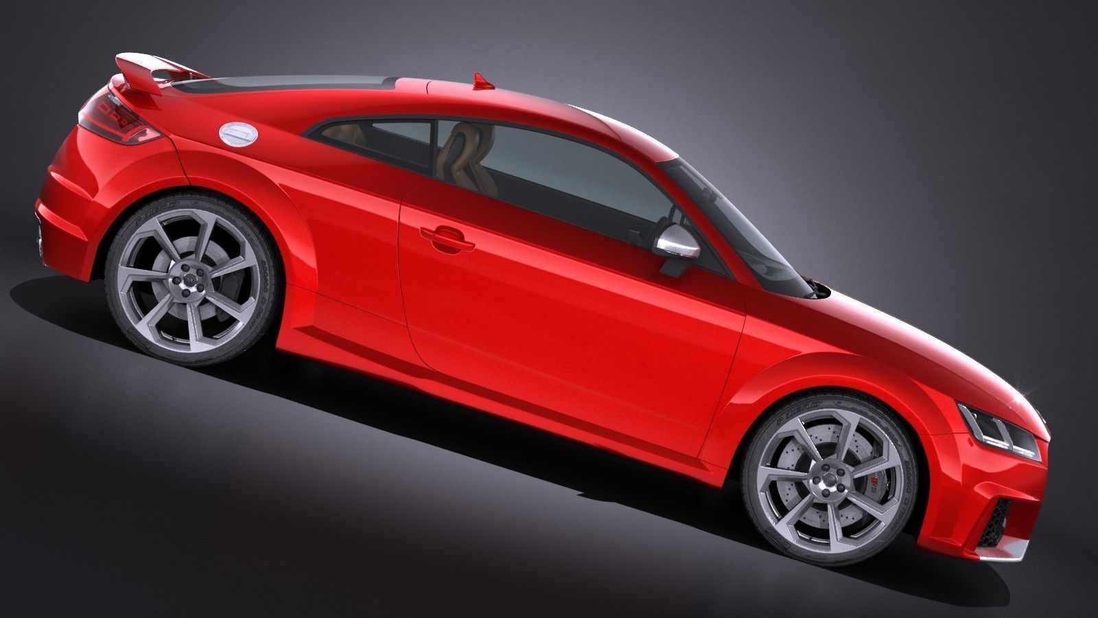 Audi TT RS 2017 3D model_6