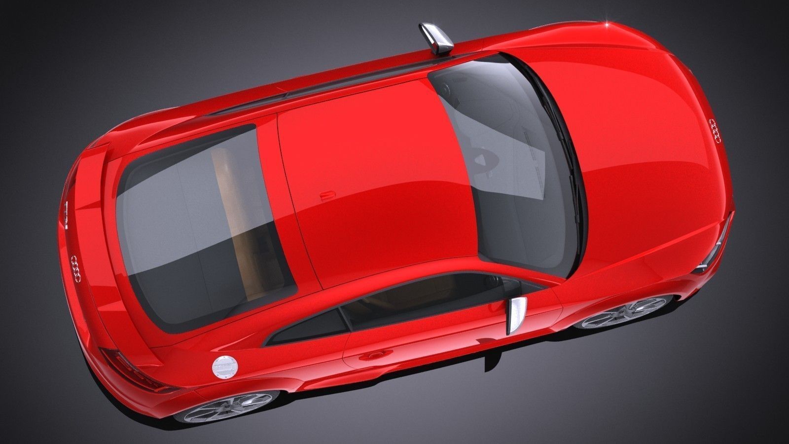 Audi TT RS 2017 3D model_7