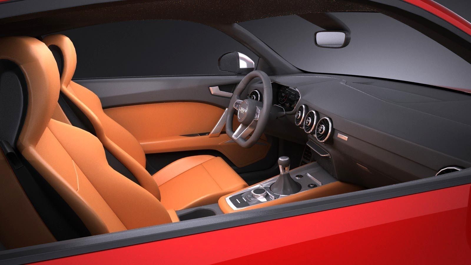 Audi TT RS 2017 3D model_9