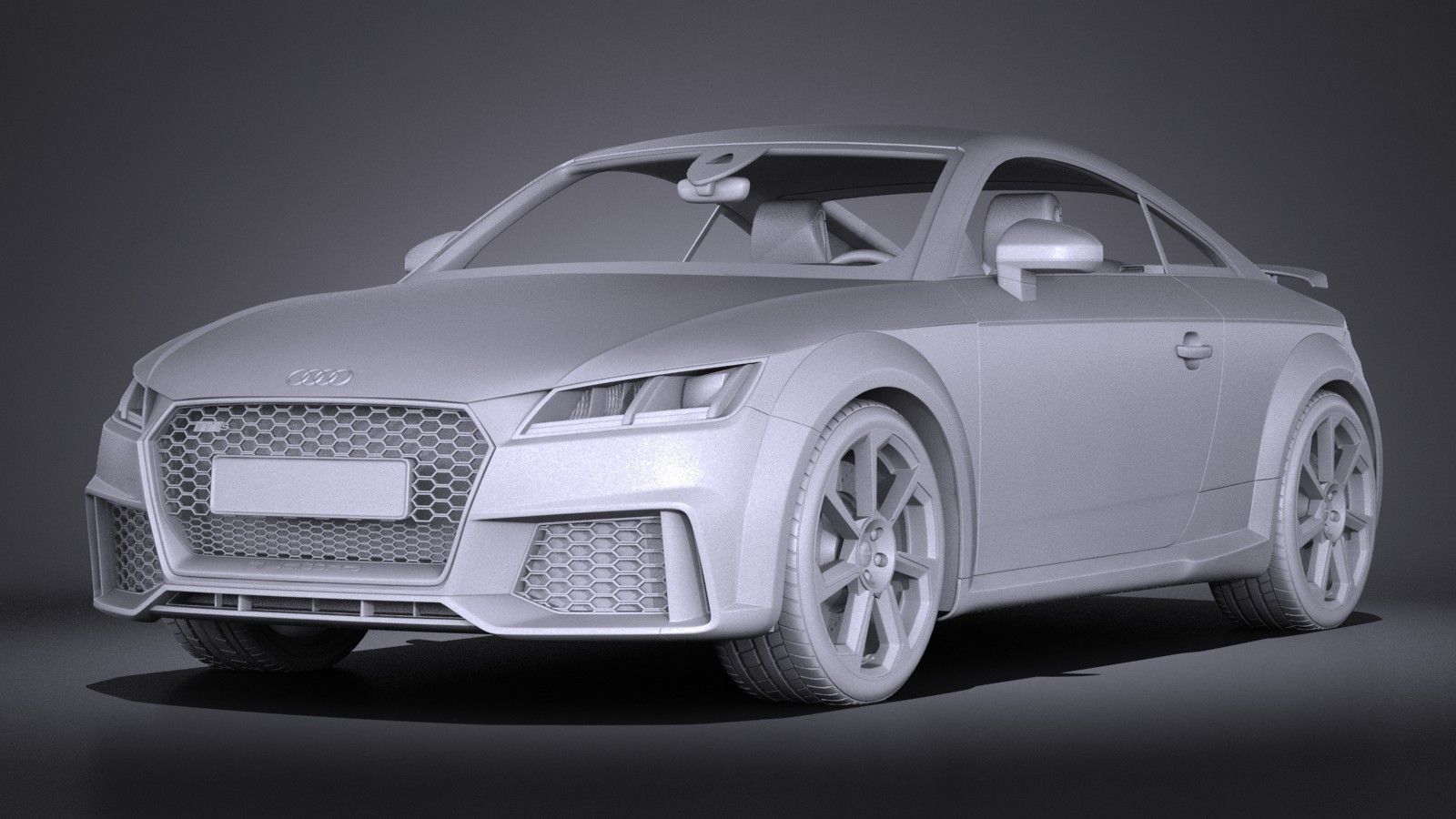 Audi TT RS 2017 3D model_11