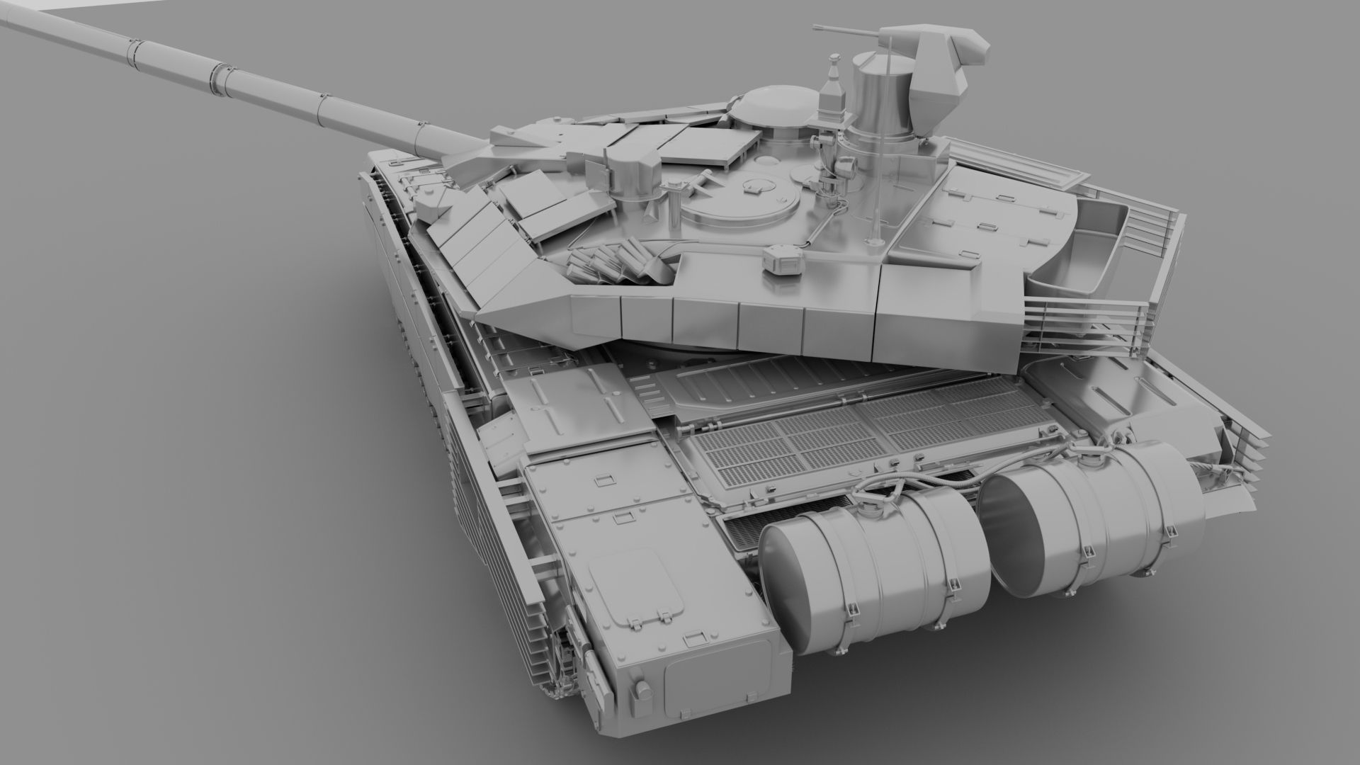 T90ms Hightpolygon 3D model_3