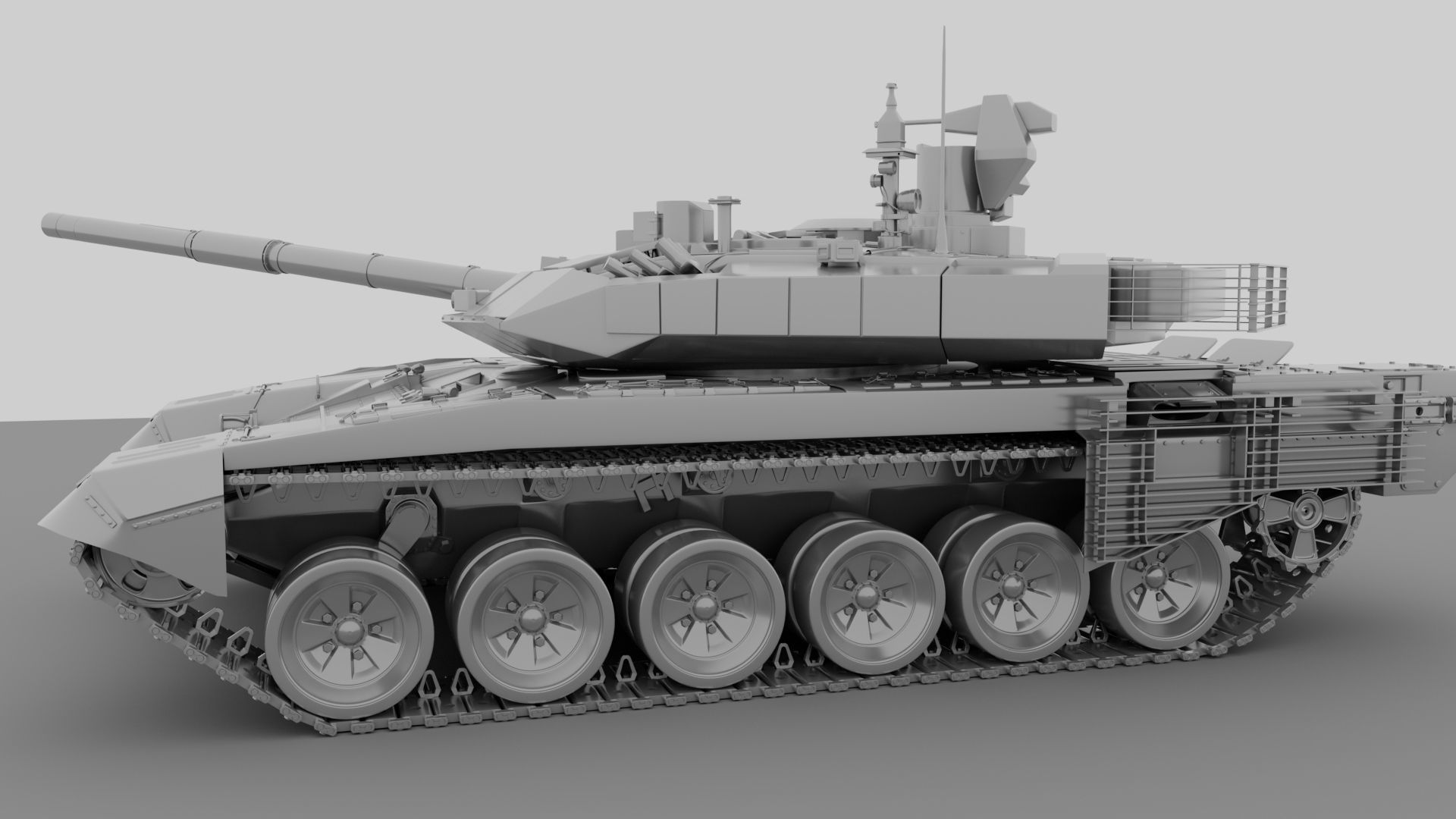 T90ms Hightpolygon 3D model_6