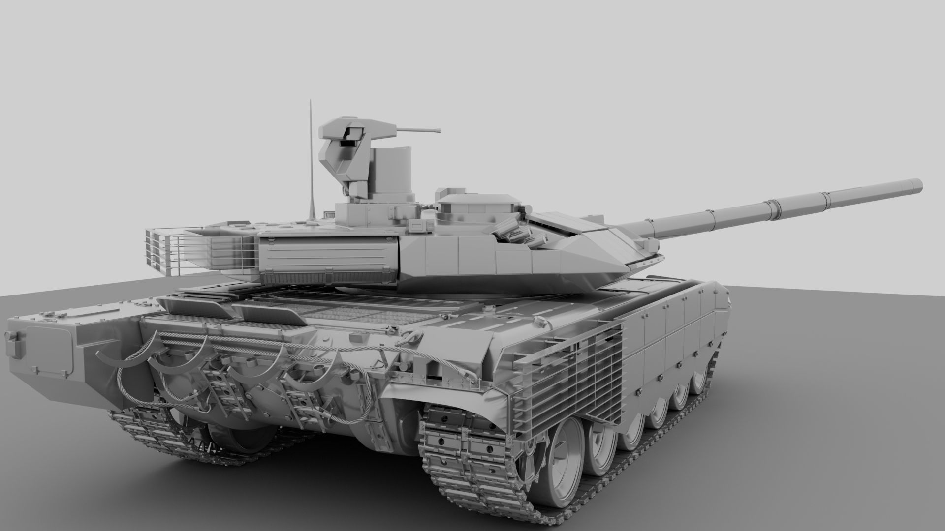 T90ms Hightpolygon 3D model_5