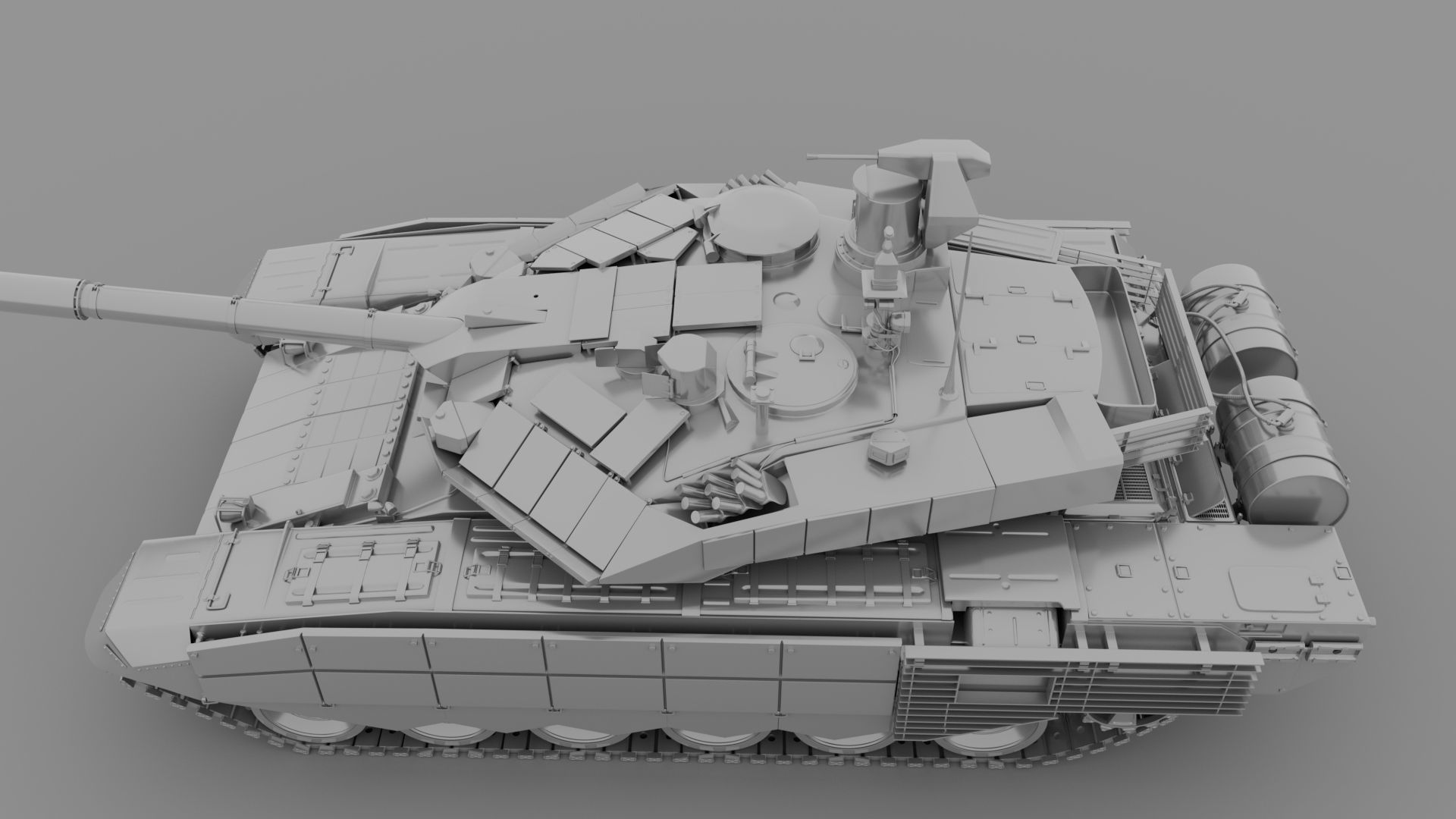 T90ms Hightpolygon 3D model_8