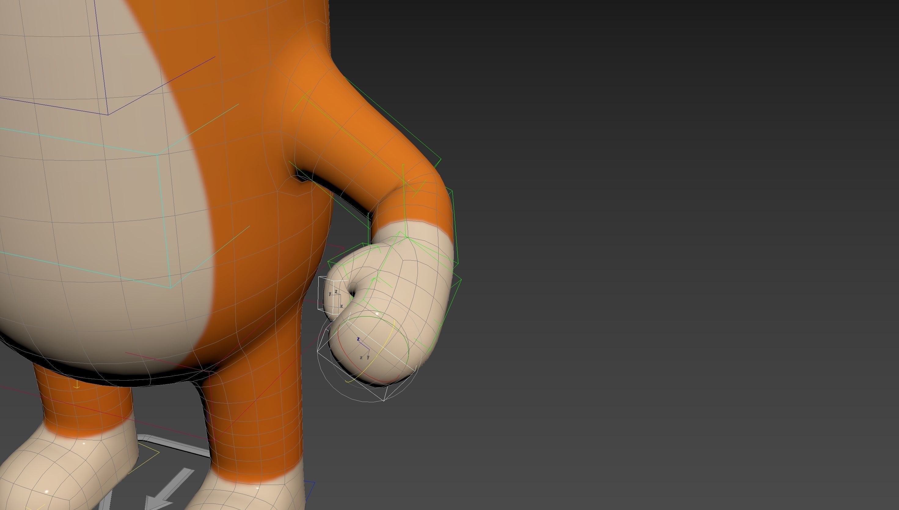 Rigged Animal Character Pack 3 3D model_32