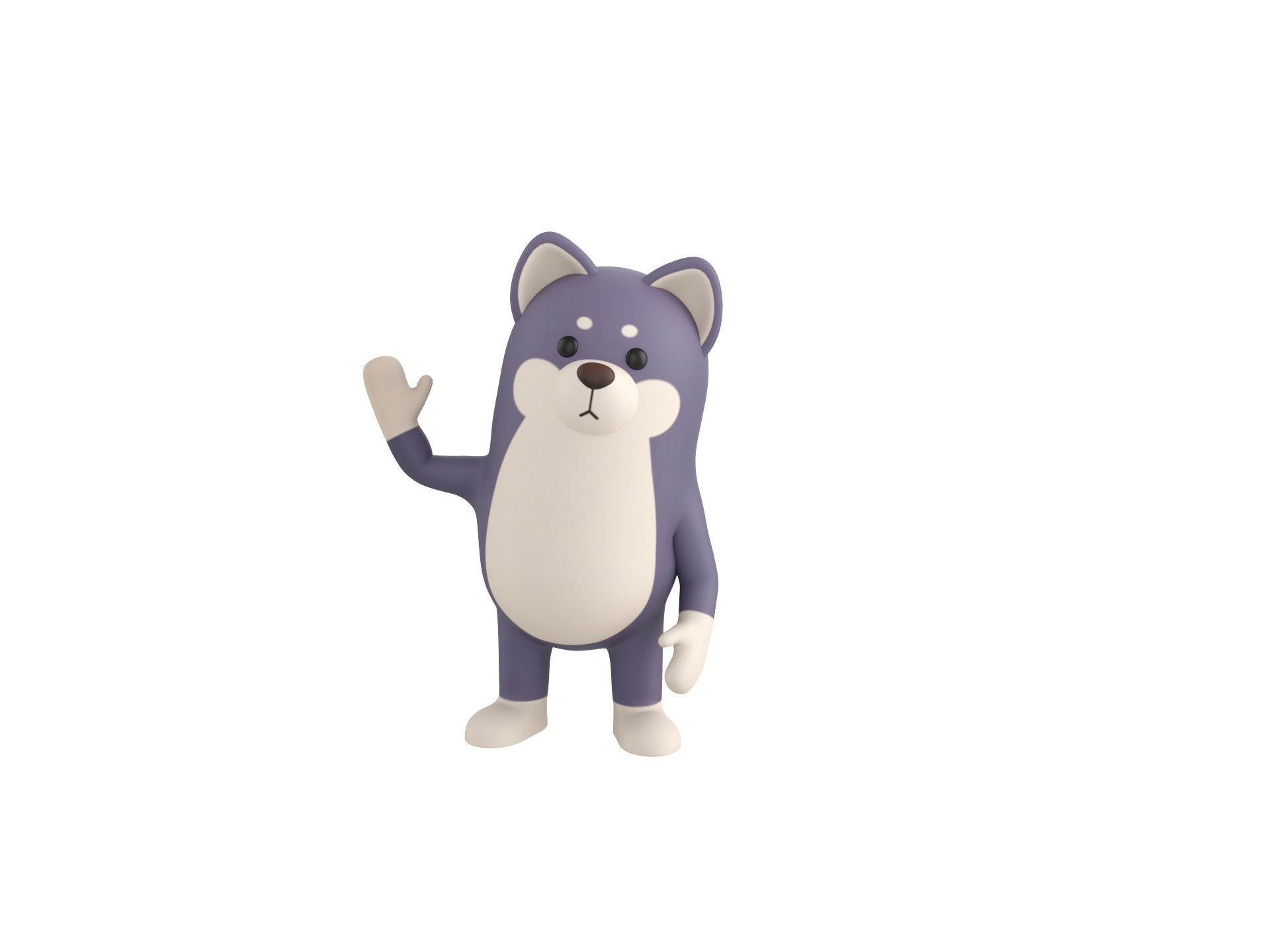 Rigged Animal Character Pack 3 3D model_29