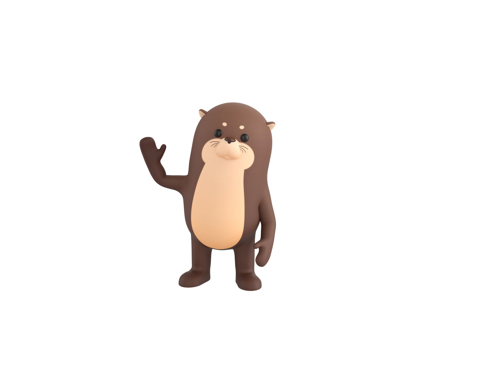 Rigged Animal Character Pack 3 3D model_23