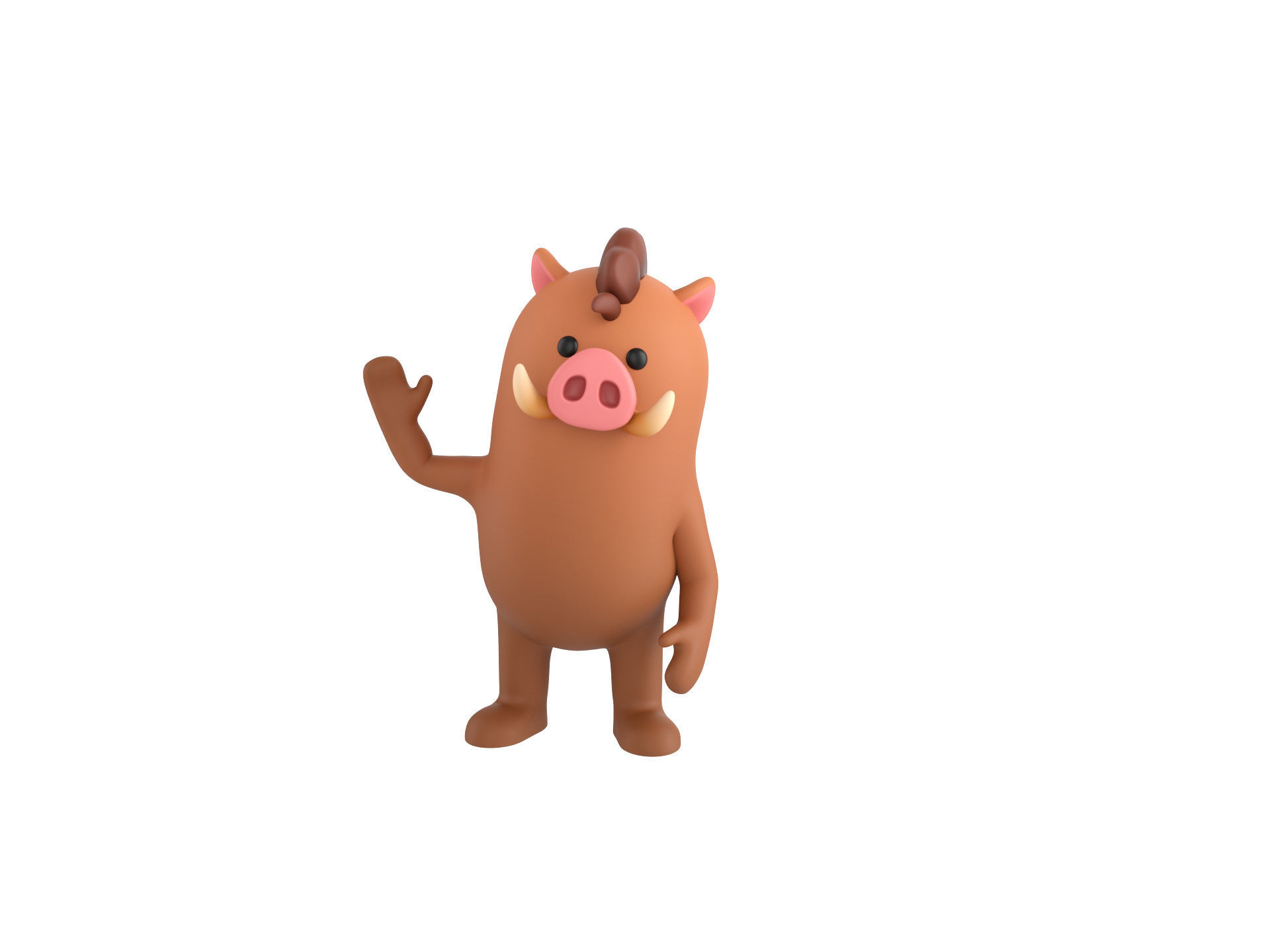 Rigged Animal Character Pack 3 3D model_17