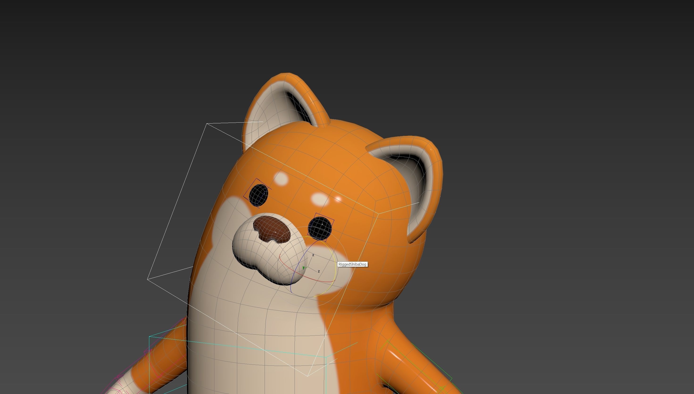 Rigged Animal Character Pack 3 3D model_37