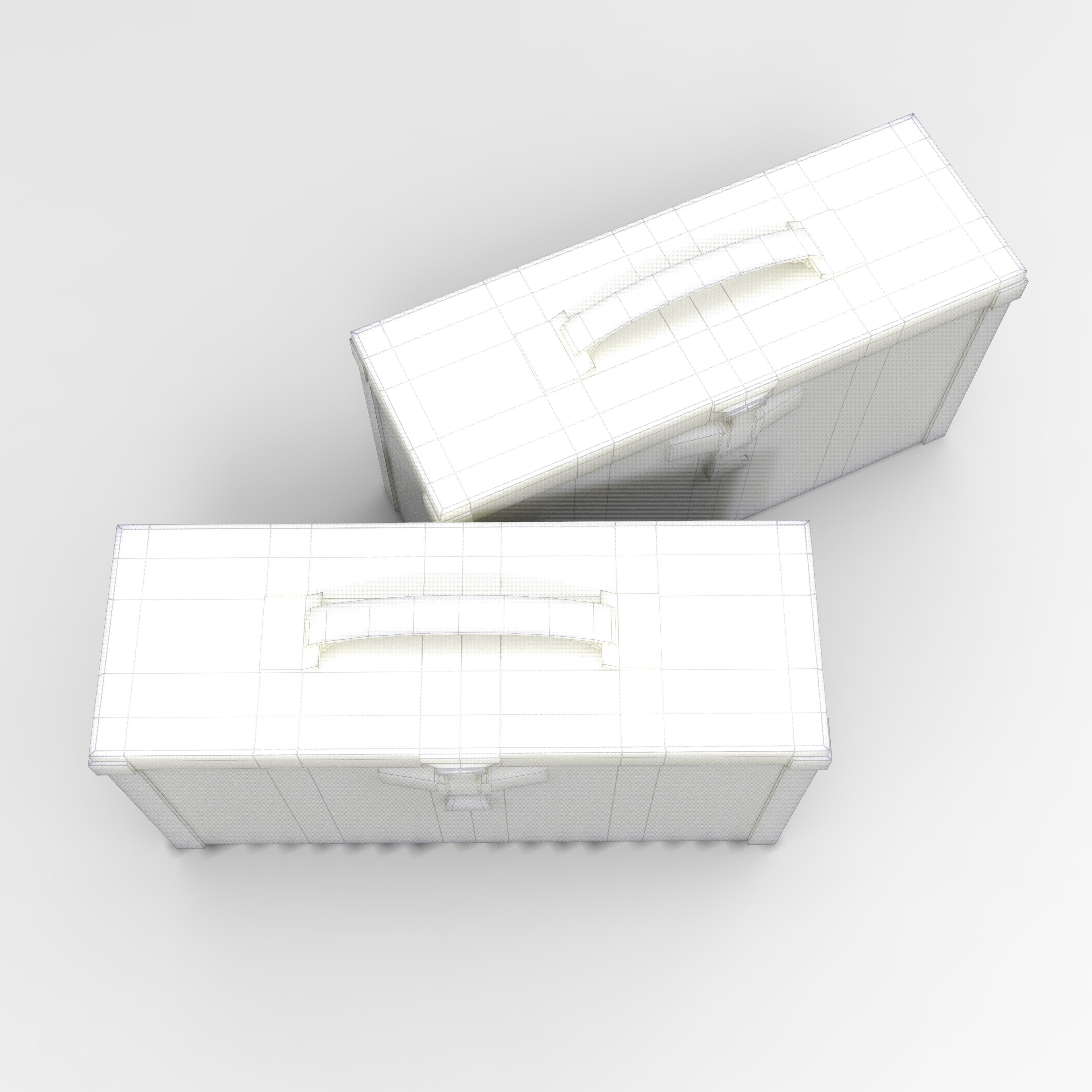 Ammoboxes AmmoCrate of Mmmunition  Low-poly 3D model Free low-poly 3D model_4