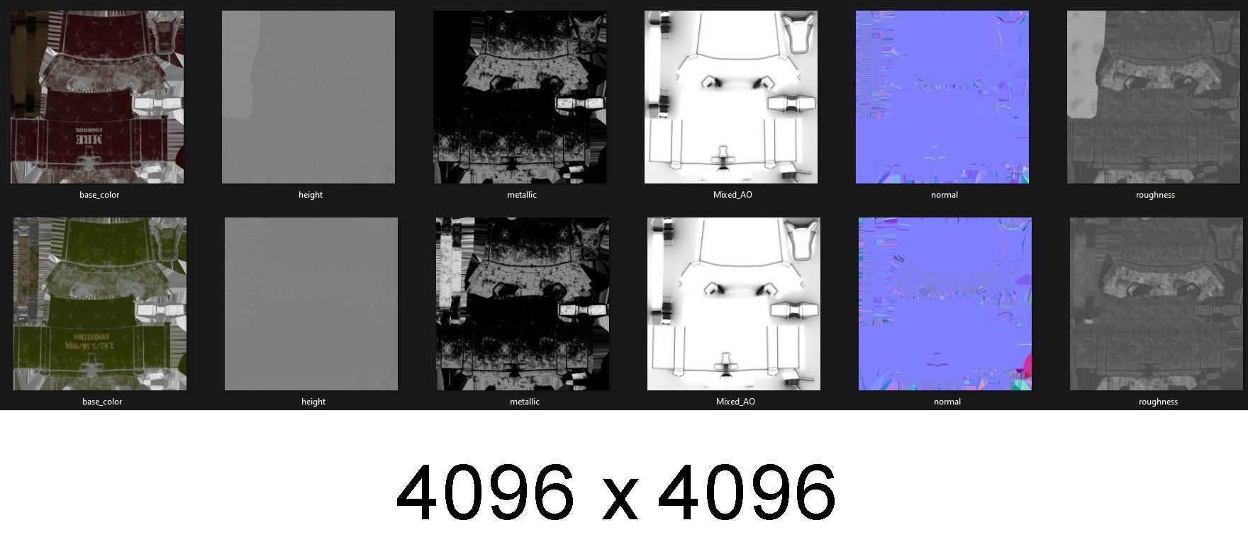 Ammoboxes AmmoCrate of Mmmunition  Low-poly 3D model Free low-poly 3D model_9