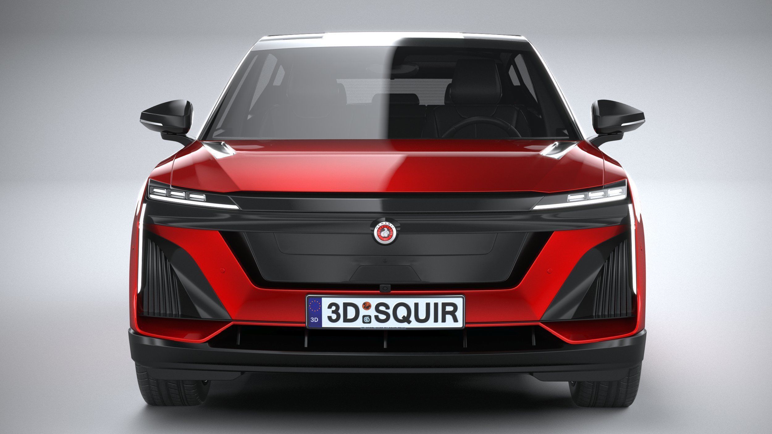 Generic SUV v1 2023 3D model_13