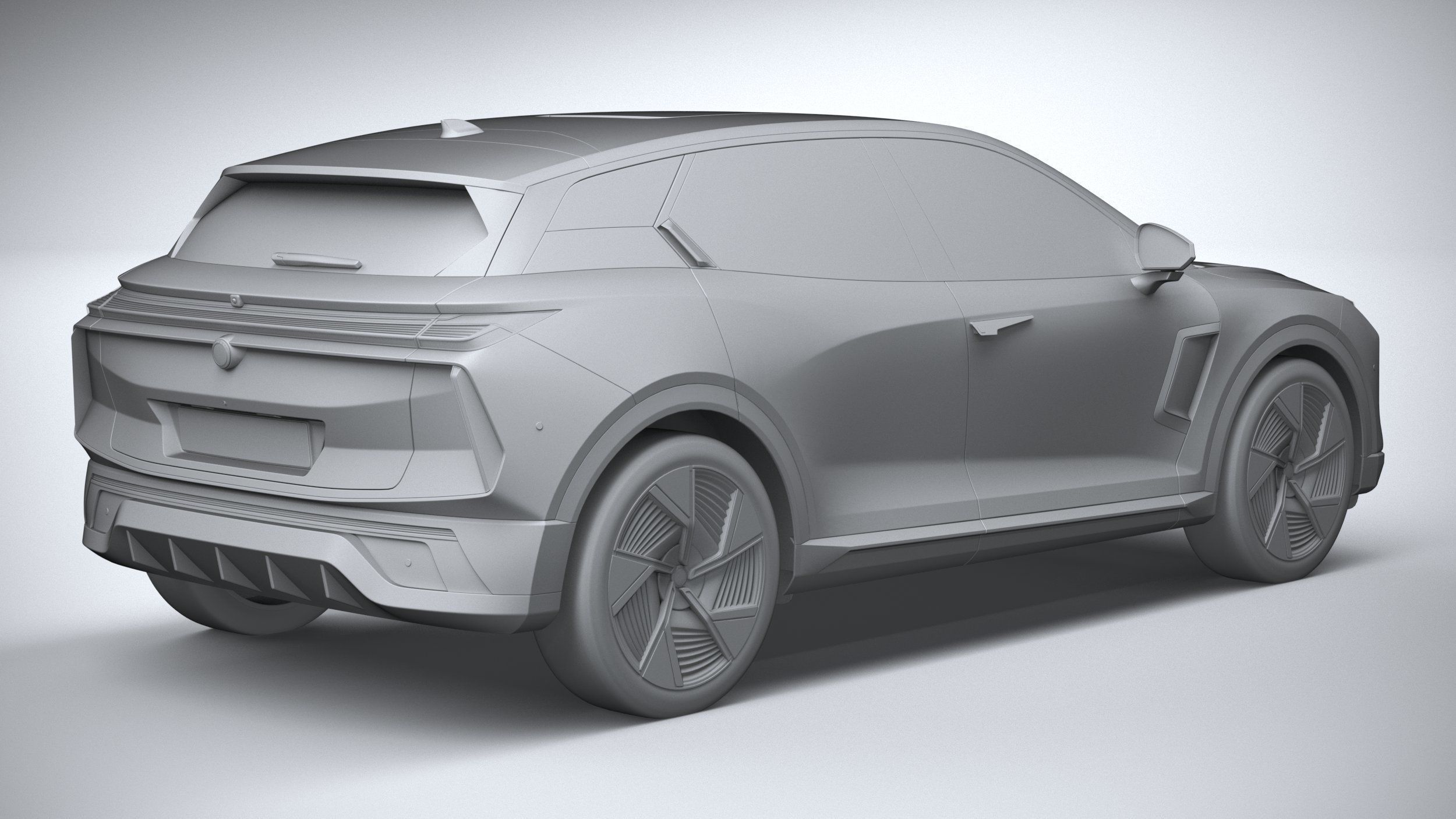 Generic SUV v1 2023 3D model_25