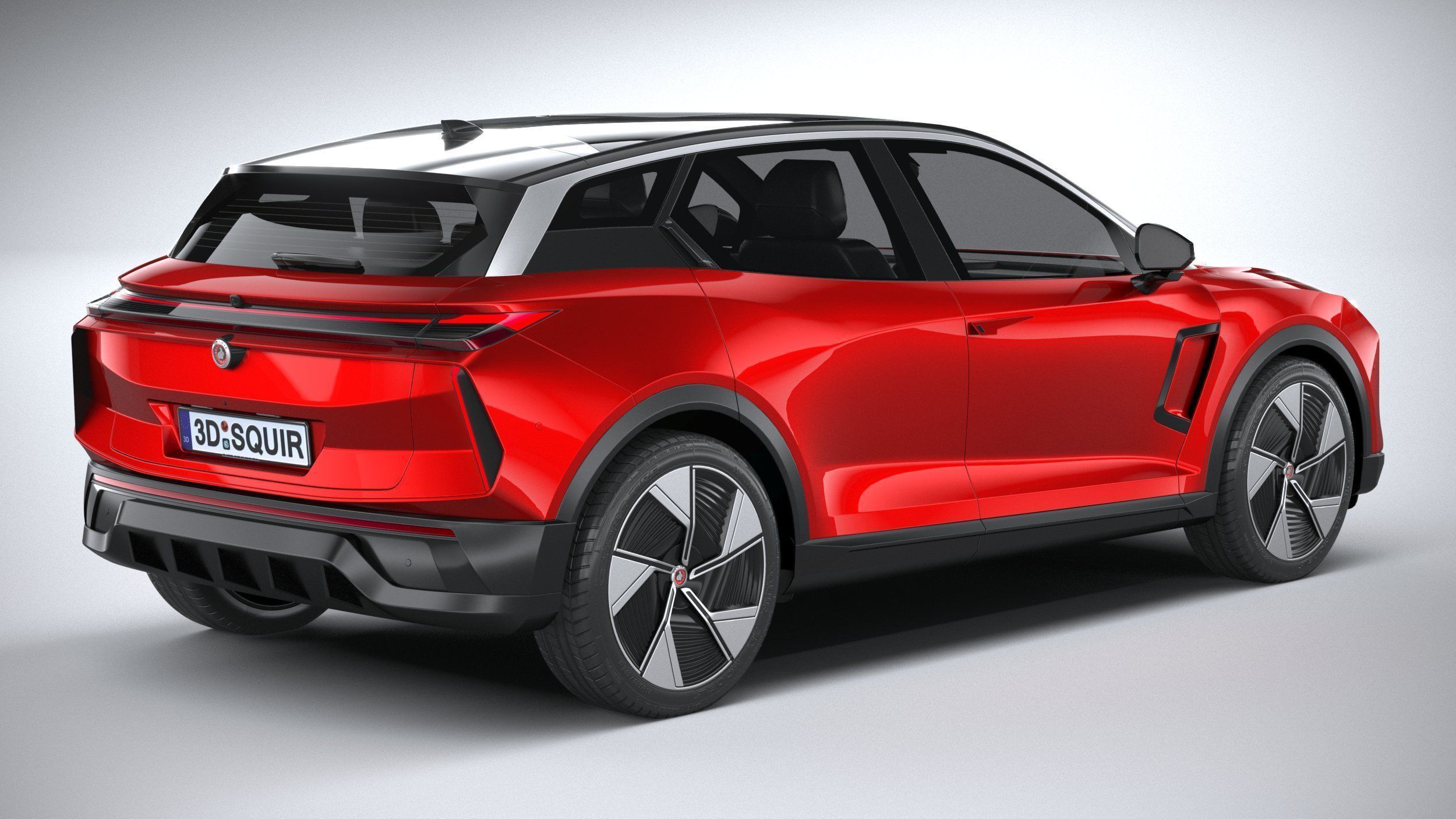 Generic SUV v1 2023 3D model_17