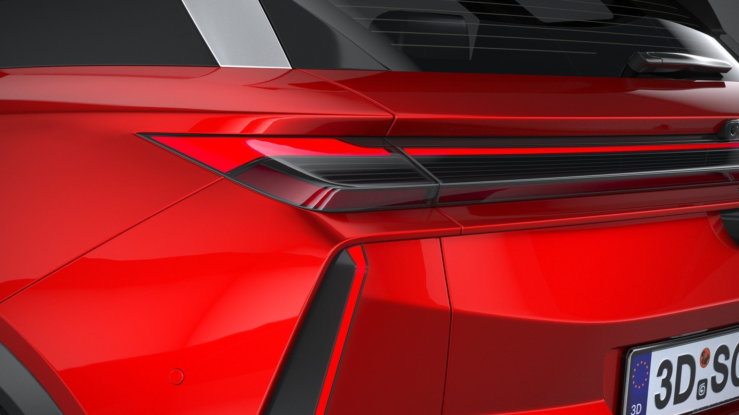 Generic SUV v1 2023 3D model_15