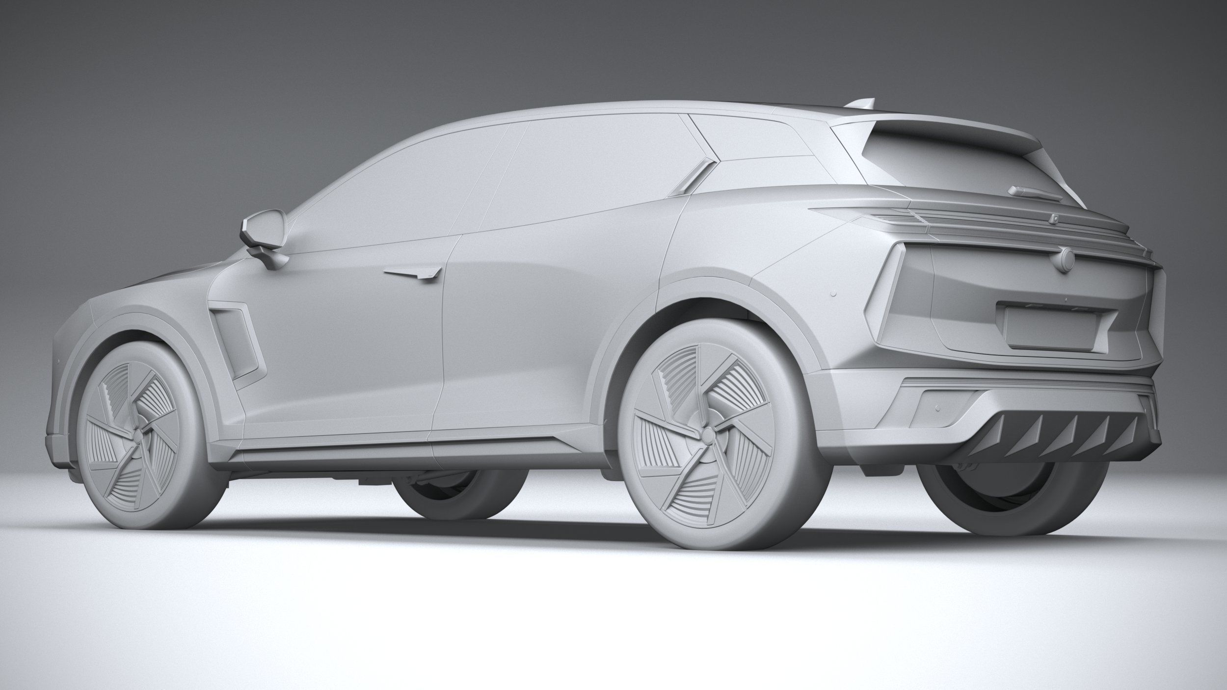 Generic SUV v1 2023 3D model_21