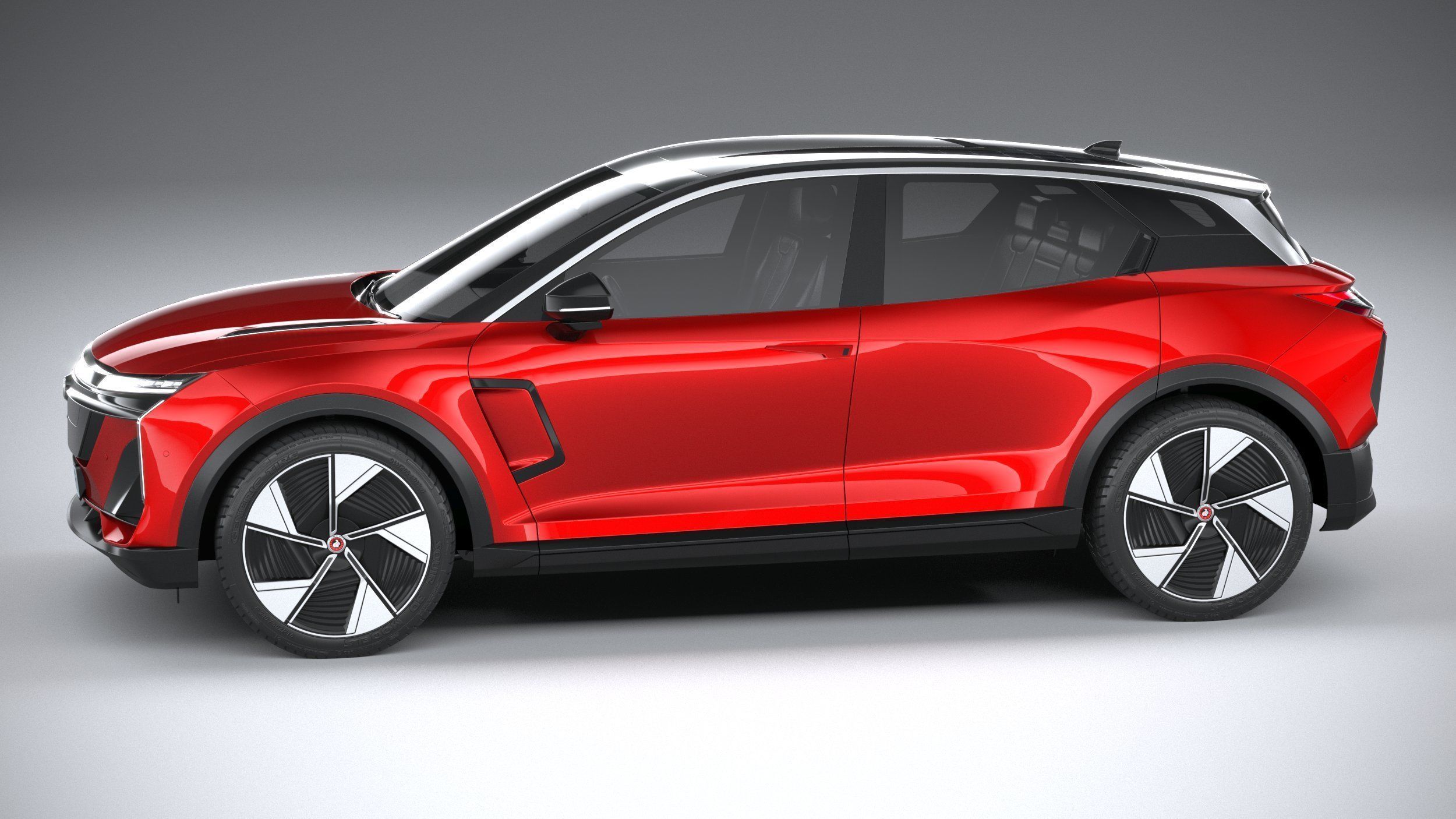 Generic SUV v1 2023 3D model_8