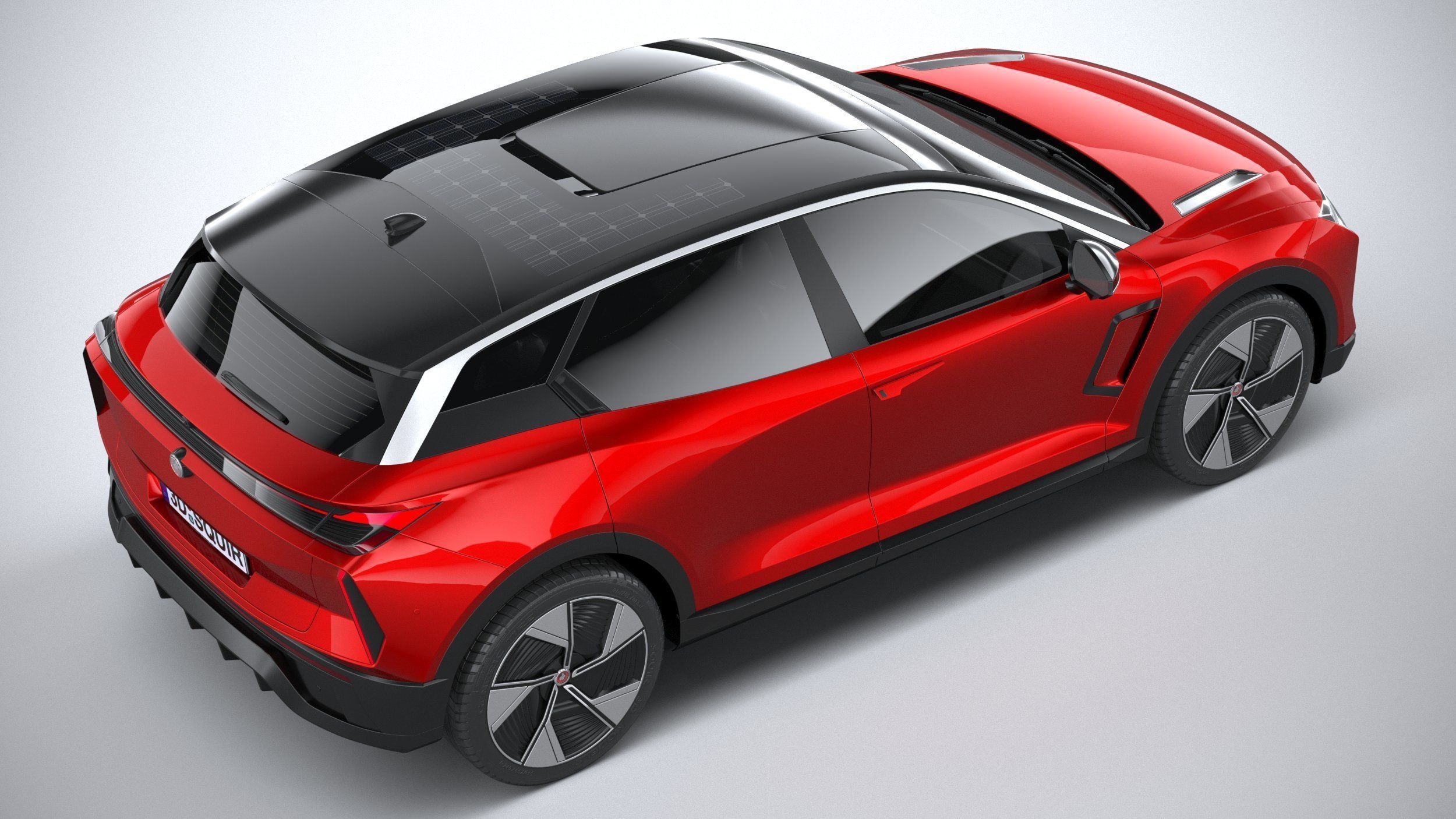 Generic SUV v1 2023 3D model_10