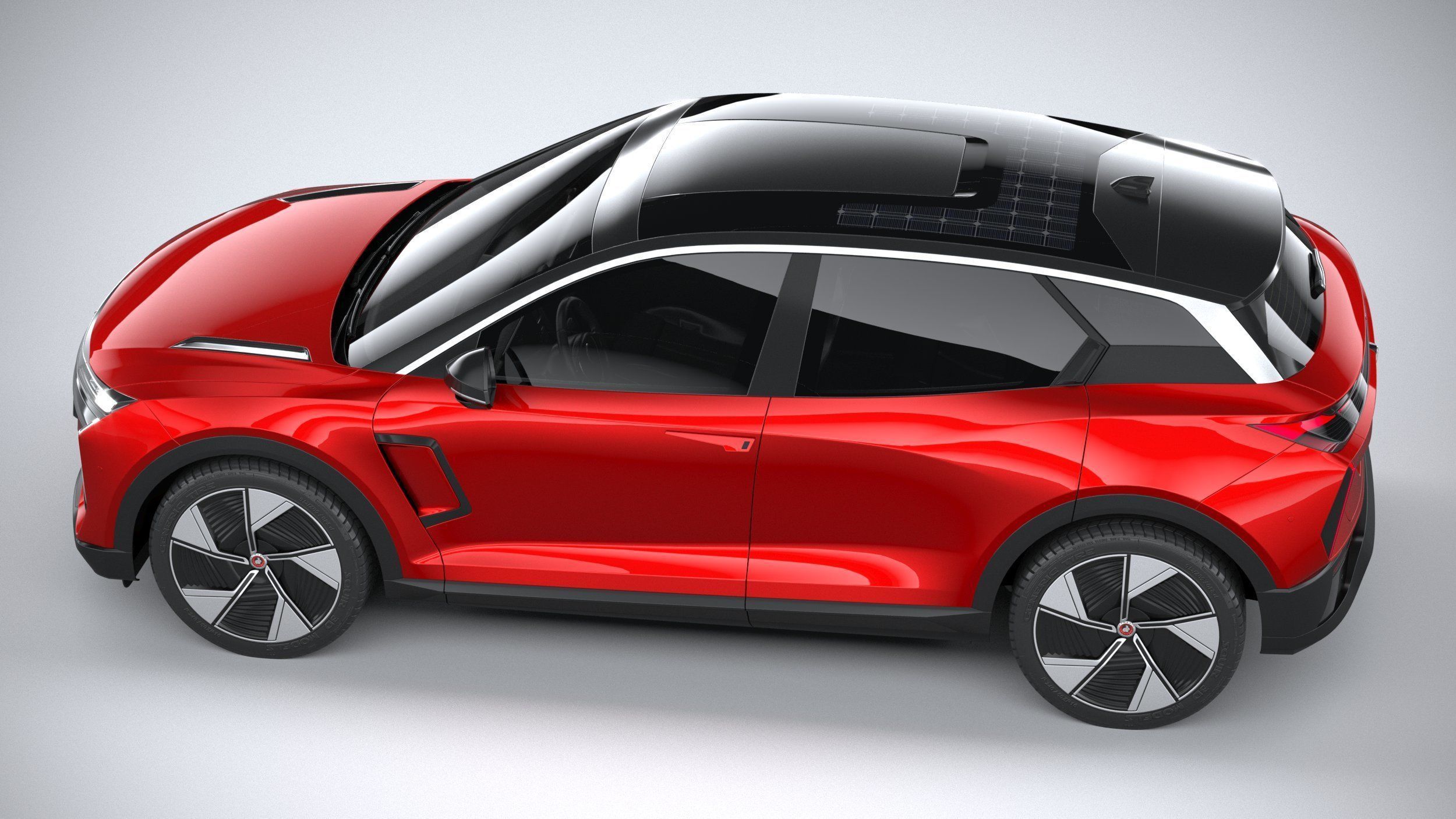 Generic SUV v1 2023 3D model_9