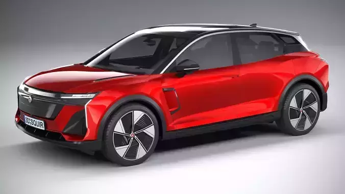 Generic SUV v1 2023 3D model