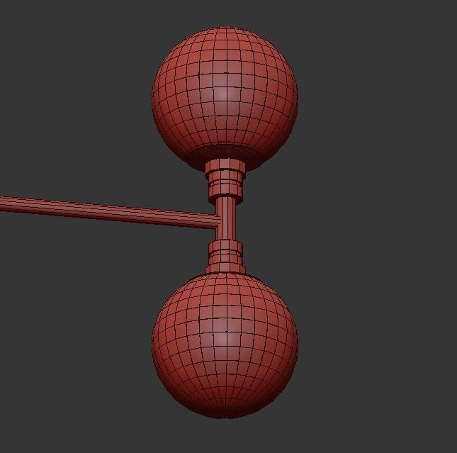 Andromeda Chandelier 3D model_4