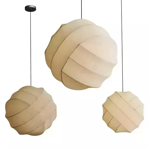Turner Pendant Lamp Low-poly 3D model