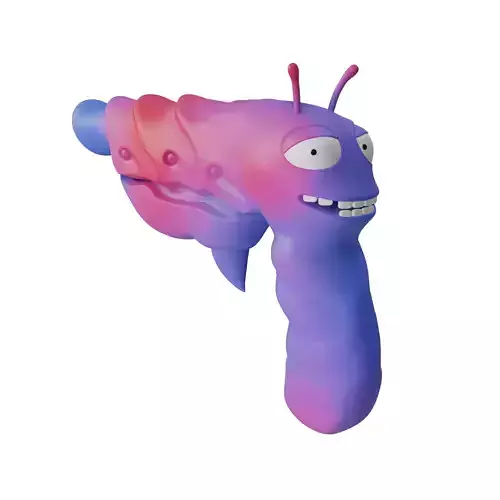 High on Life Kenny Pistol Prop Replica Cosplay