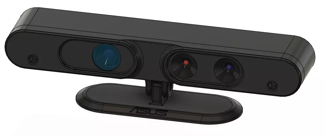ASUS Xtion 2 camera 3D model_0