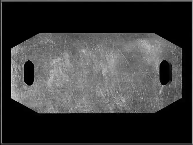 Identification tag 02 - 2 Holes