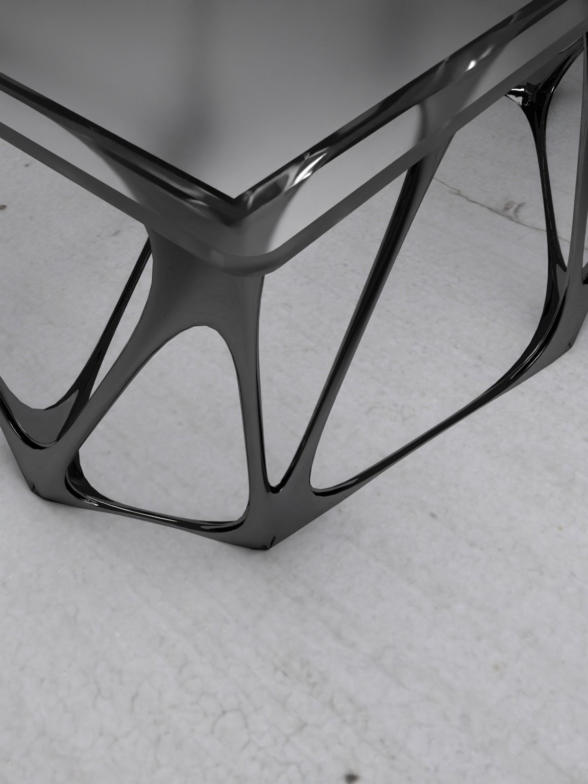 Futuristic Table 3D model_1