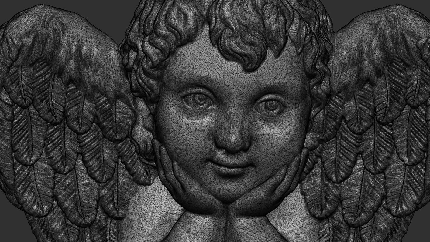 Baby Angel 3D print model_9