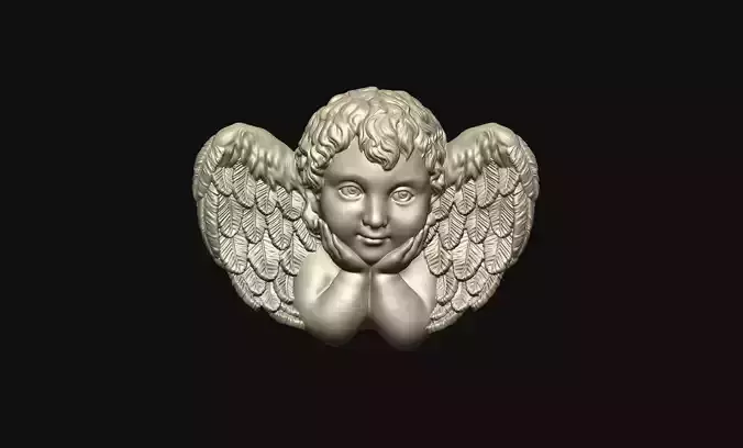 Baby Angel 3D print model