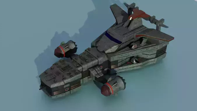 Batlleship spaceship