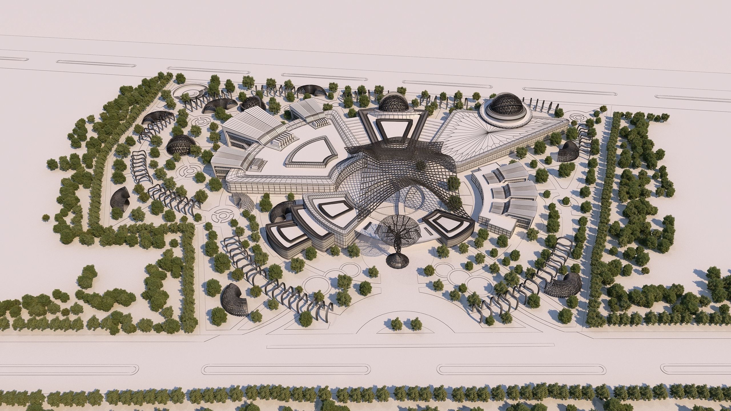 0070 - Culture Center - 2022 - 06 - 2Ds Plans - 3Ds Files 3D model_9