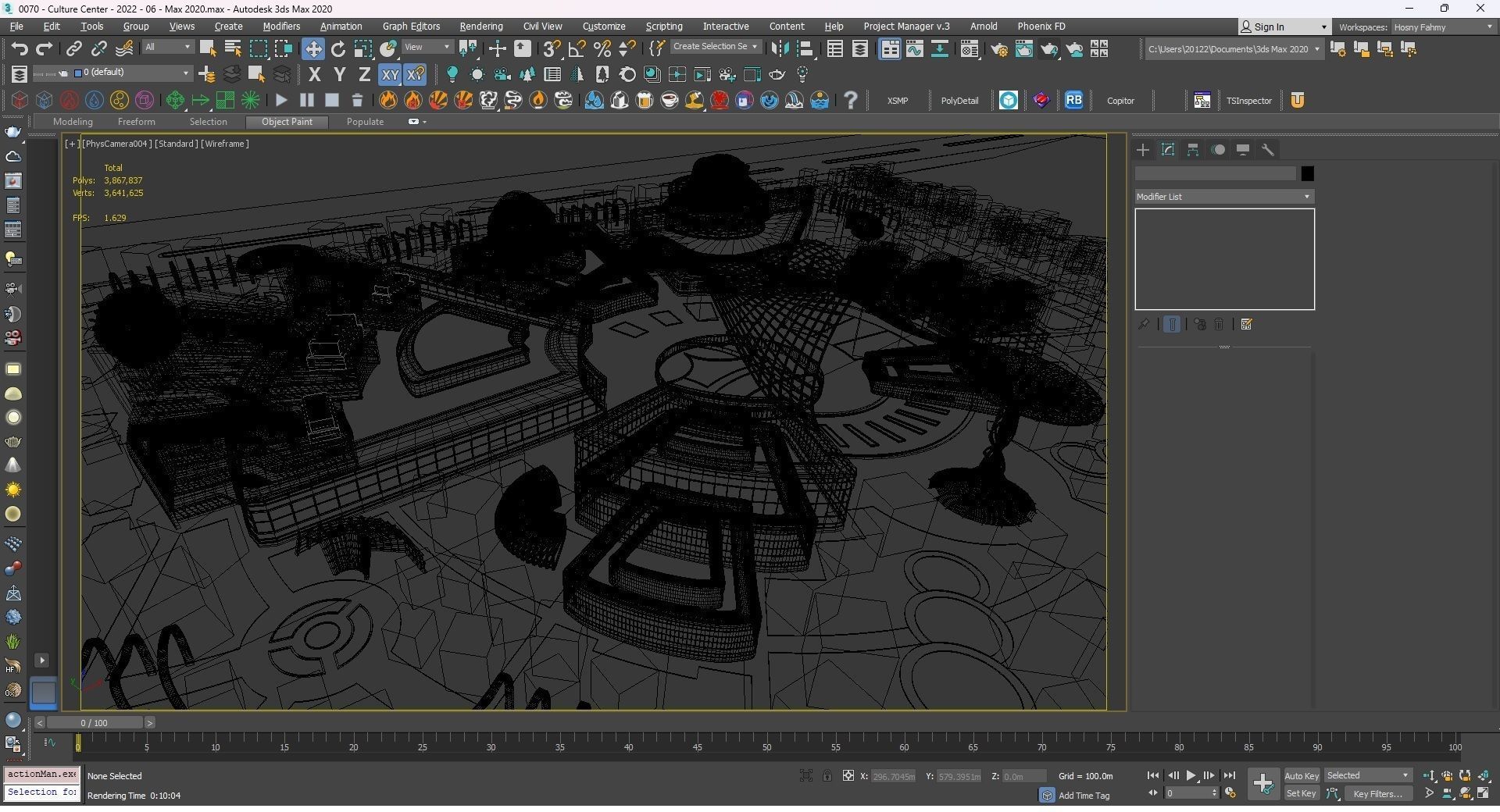 0070 - Culture Center - 2022 - 06 - 2Ds Plans - 3Ds Files 3D model_19