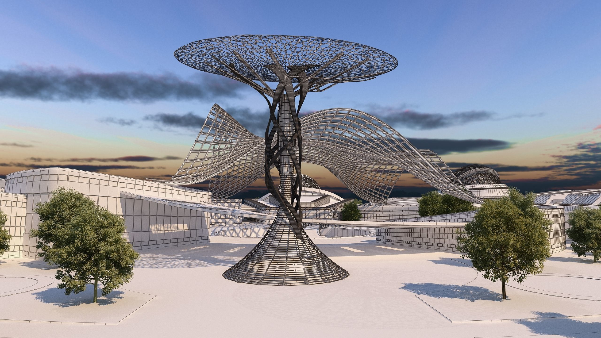 0070 - Culture Center - 2022 - 06 - 2Ds Plans - 3Ds Files 3D model_14