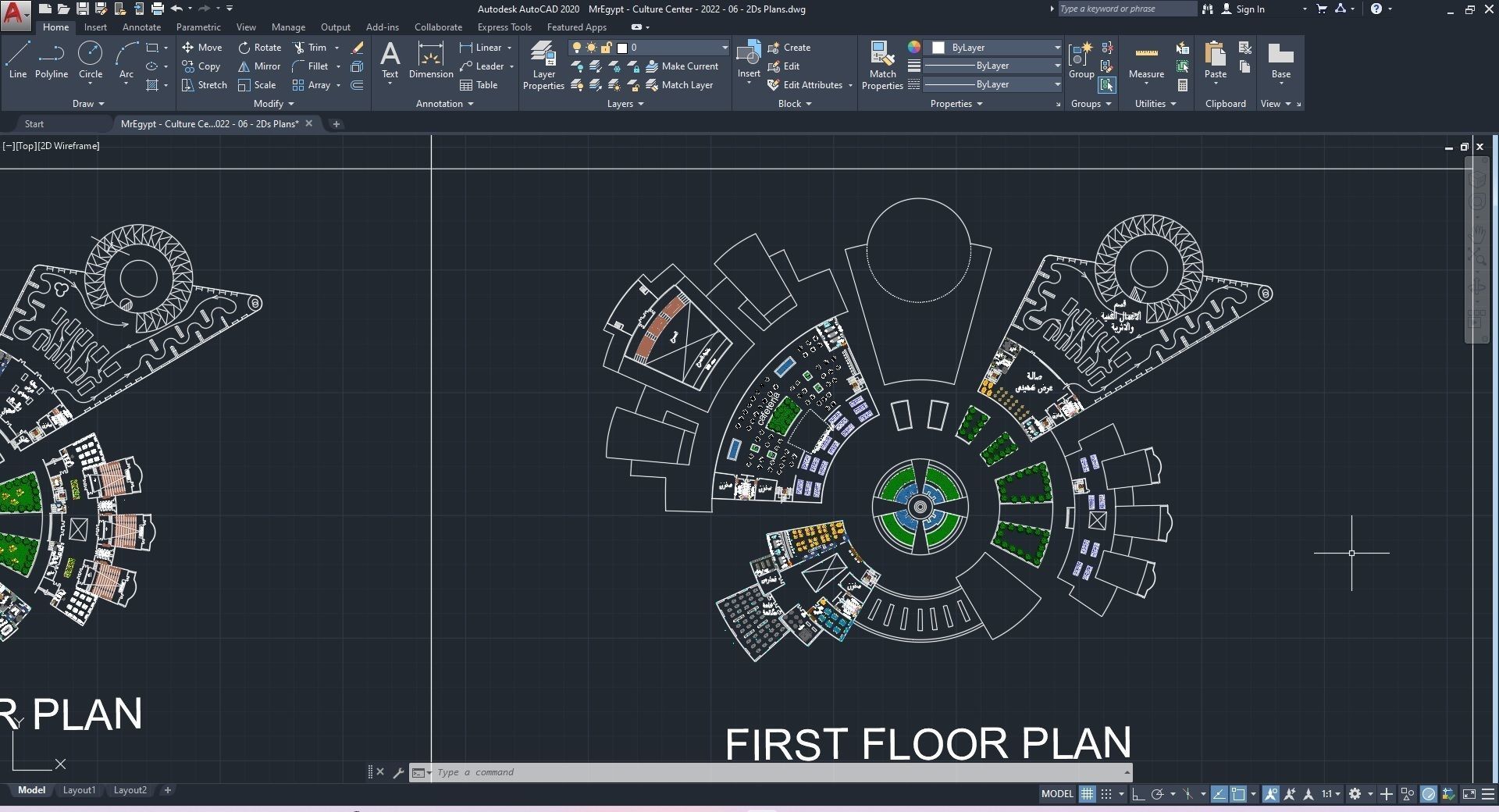 0070 - Culture Center - 2022 - 06 - 2Ds Plans - 3Ds Files 3D model_24