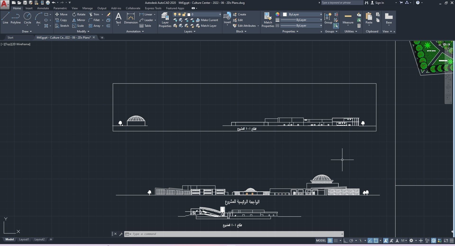 0070 - Culture Center - 2022 - 06 - 2Ds Plans - 3Ds Files 3D model_25