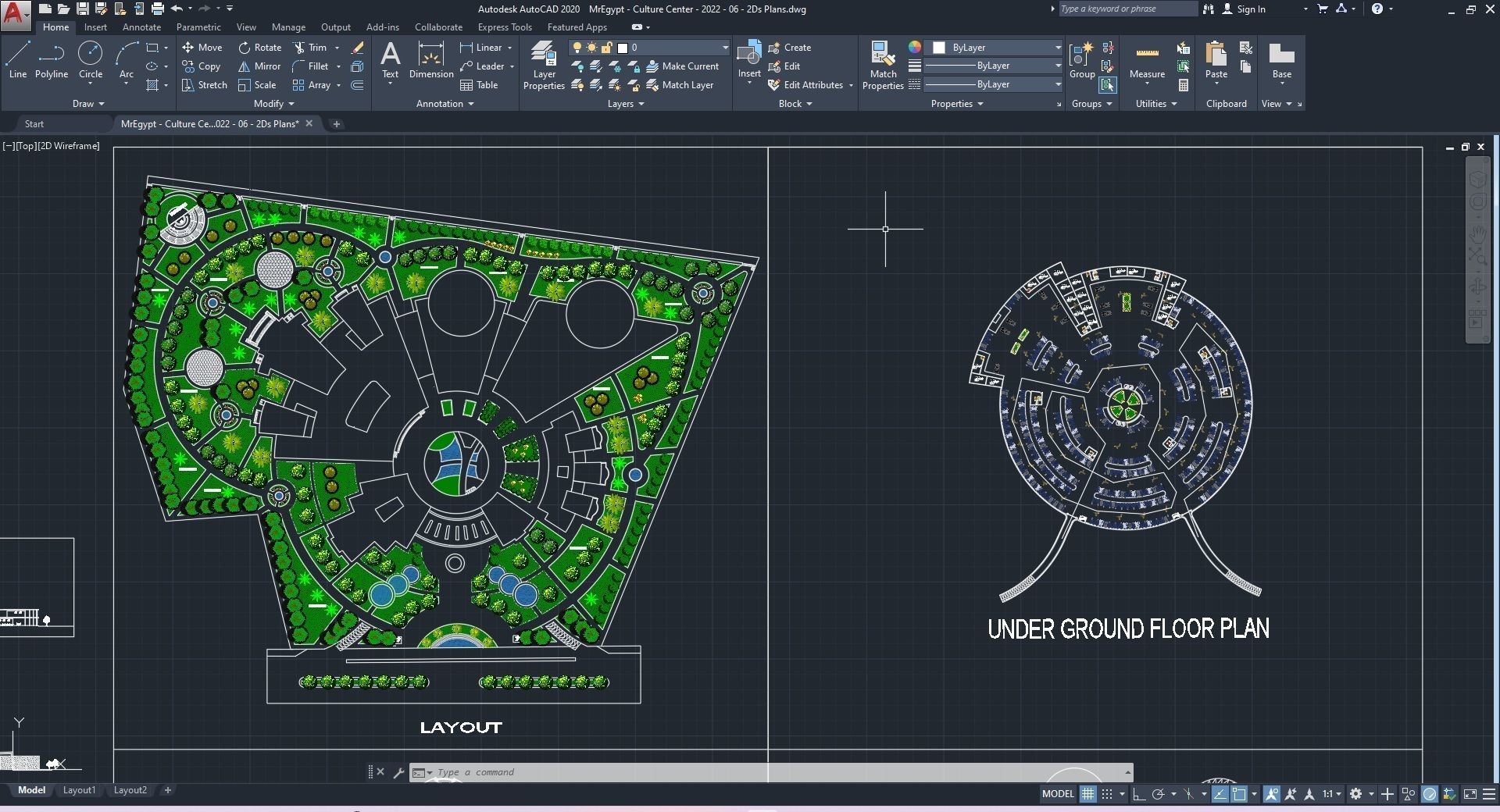 0070 - Culture Center - 2022 - 06 - 2Ds Plans - 3Ds Files 3D model_22