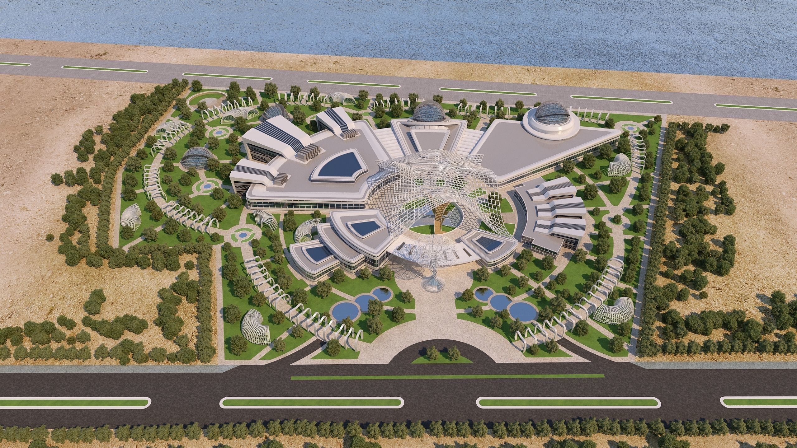 0070 - Culture Center - 2022 - 06 - 2Ds Plans - 3Ds Files 3D model_1