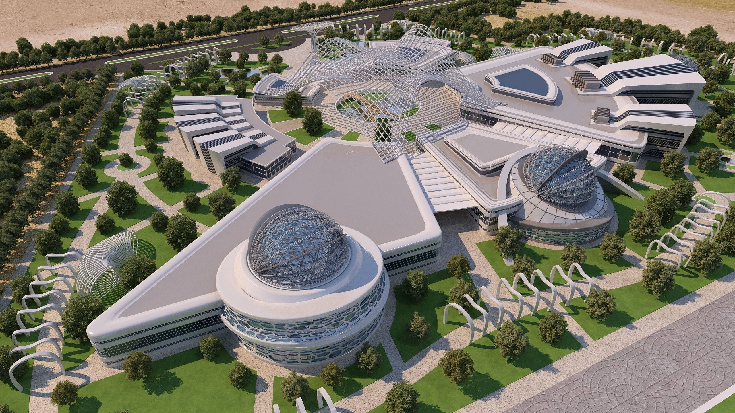 0070 - Culture Center - 2022 - 06 - 2Ds Plans - 3Ds Files 3D model_8