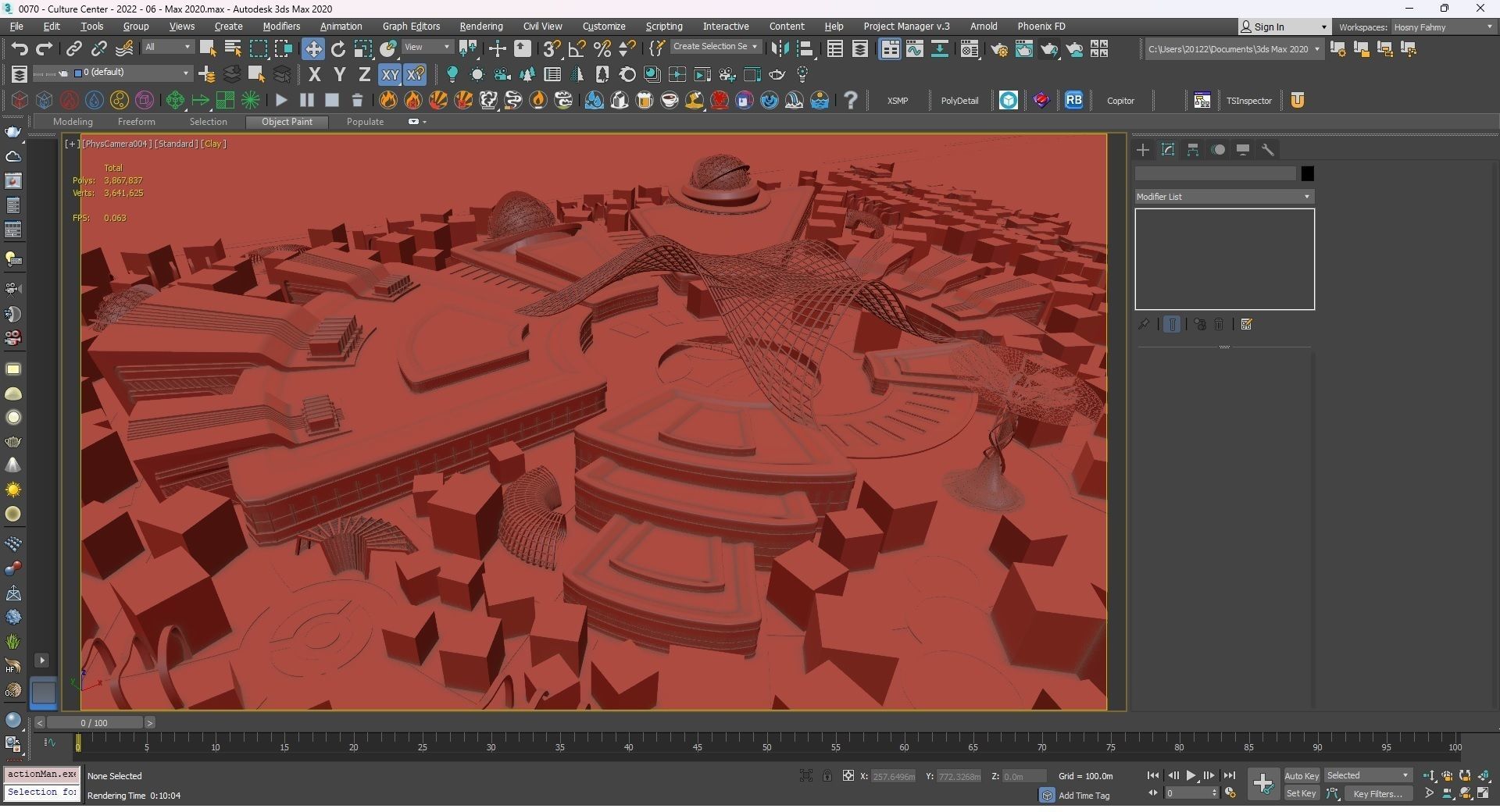 0070 - Culture Center - 2022 - 06 - 2Ds Plans - 3Ds Files 3D model_20
