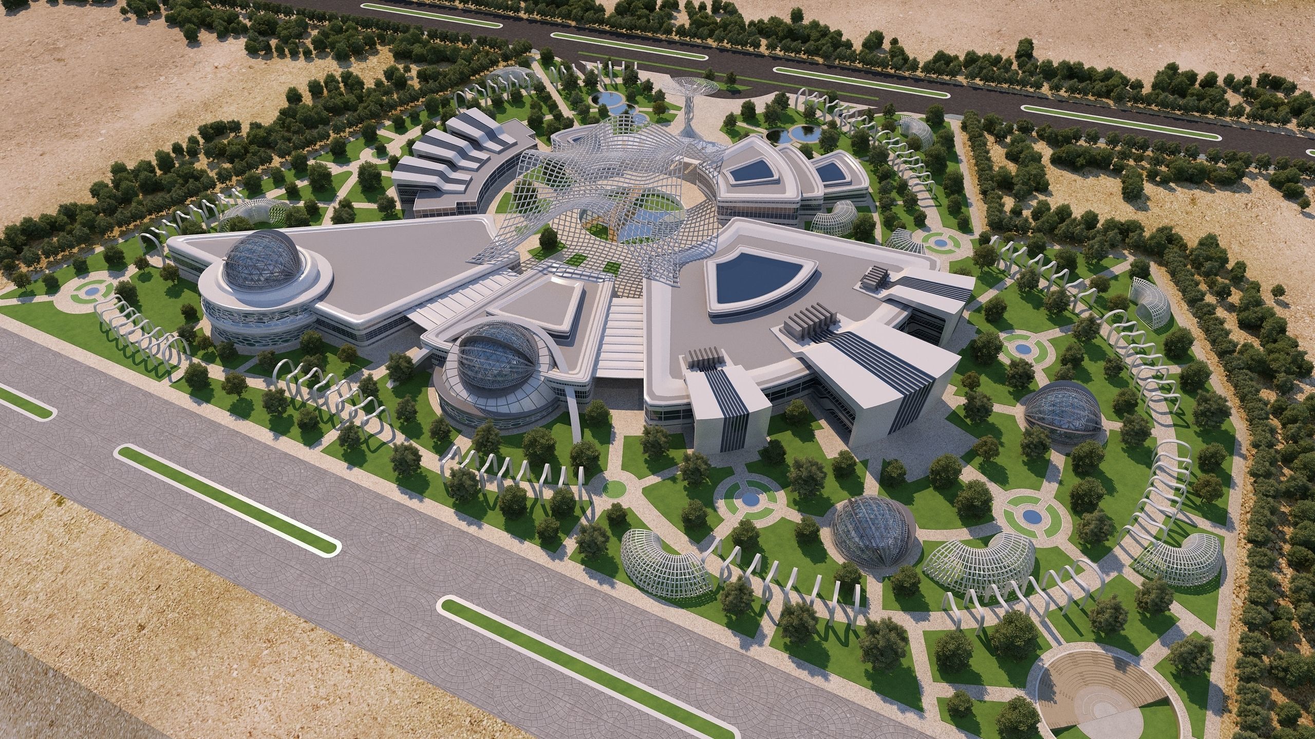 0070 - Culture Center - 2022 - 06 - 2Ds Plans - 3Ds Files 3D model_3