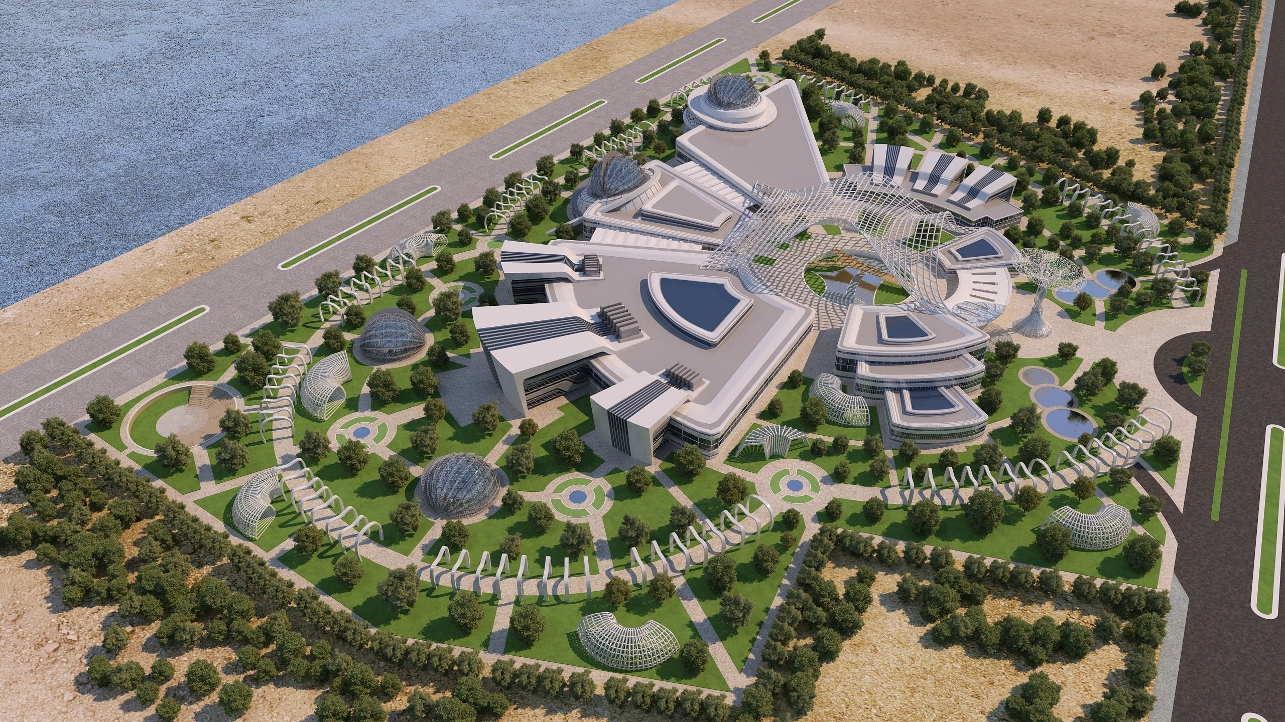 0070 - Culture Center - 2022 - 06 - 2Ds Plans - 3Ds Files 3D model_2