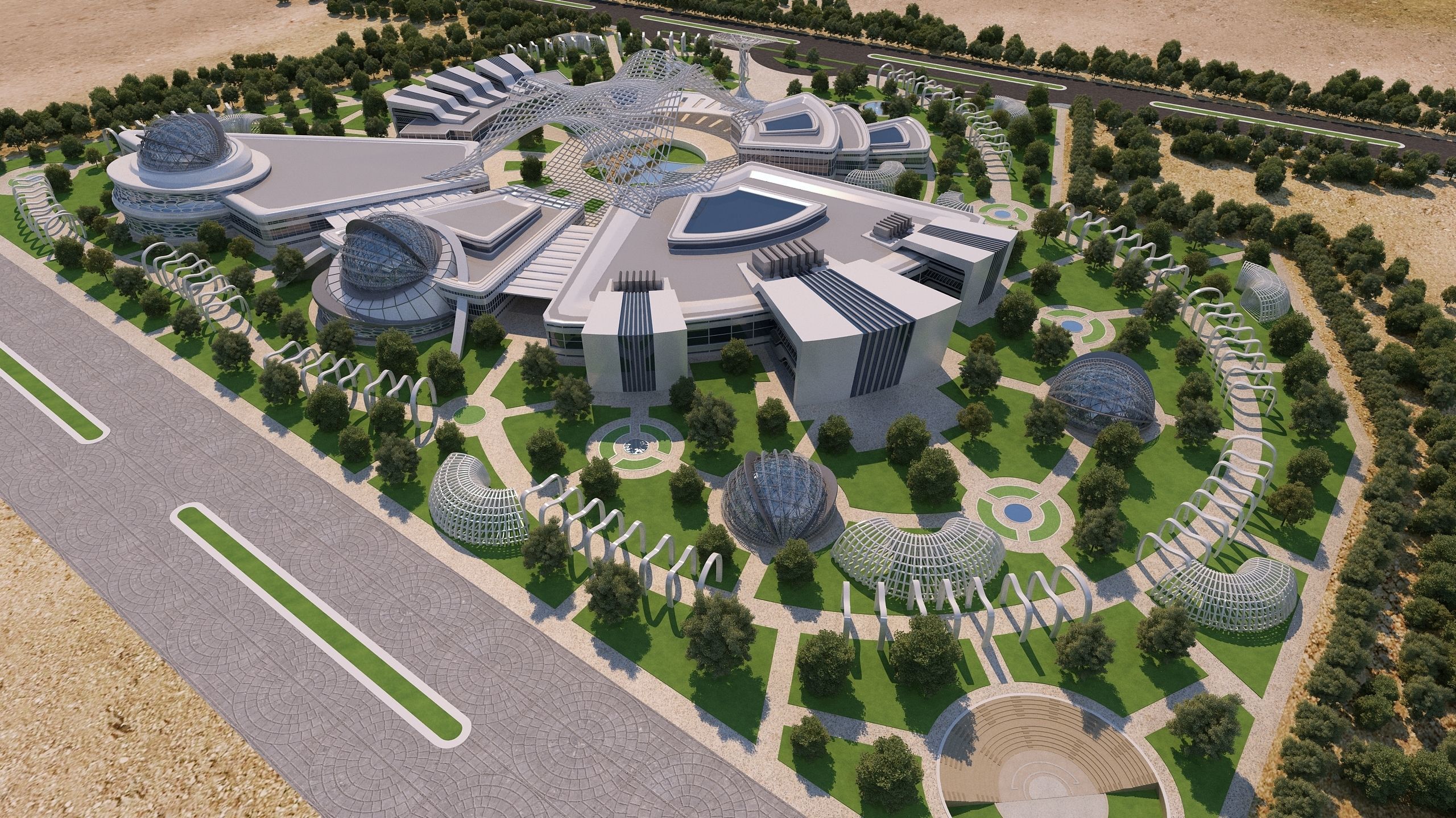 0070 - Culture Center - 2022 - 06 - 2Ds Plans - 3Ds Files 3D model_4