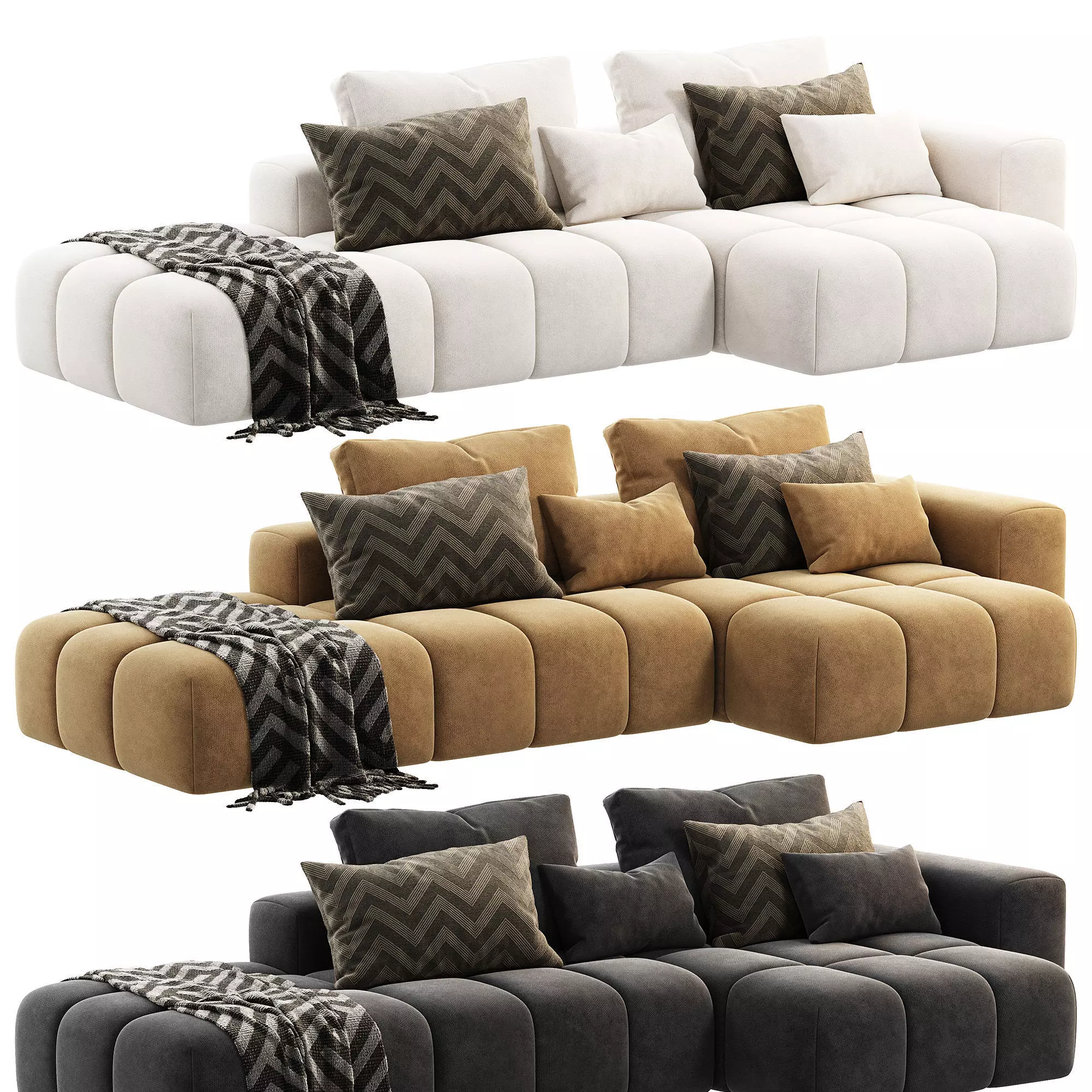 SHAMARA SOFA by nohohome 3D model