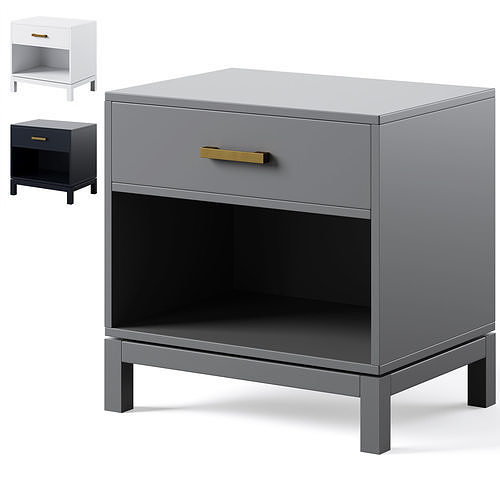 Kids Parke Nightstand 3D model