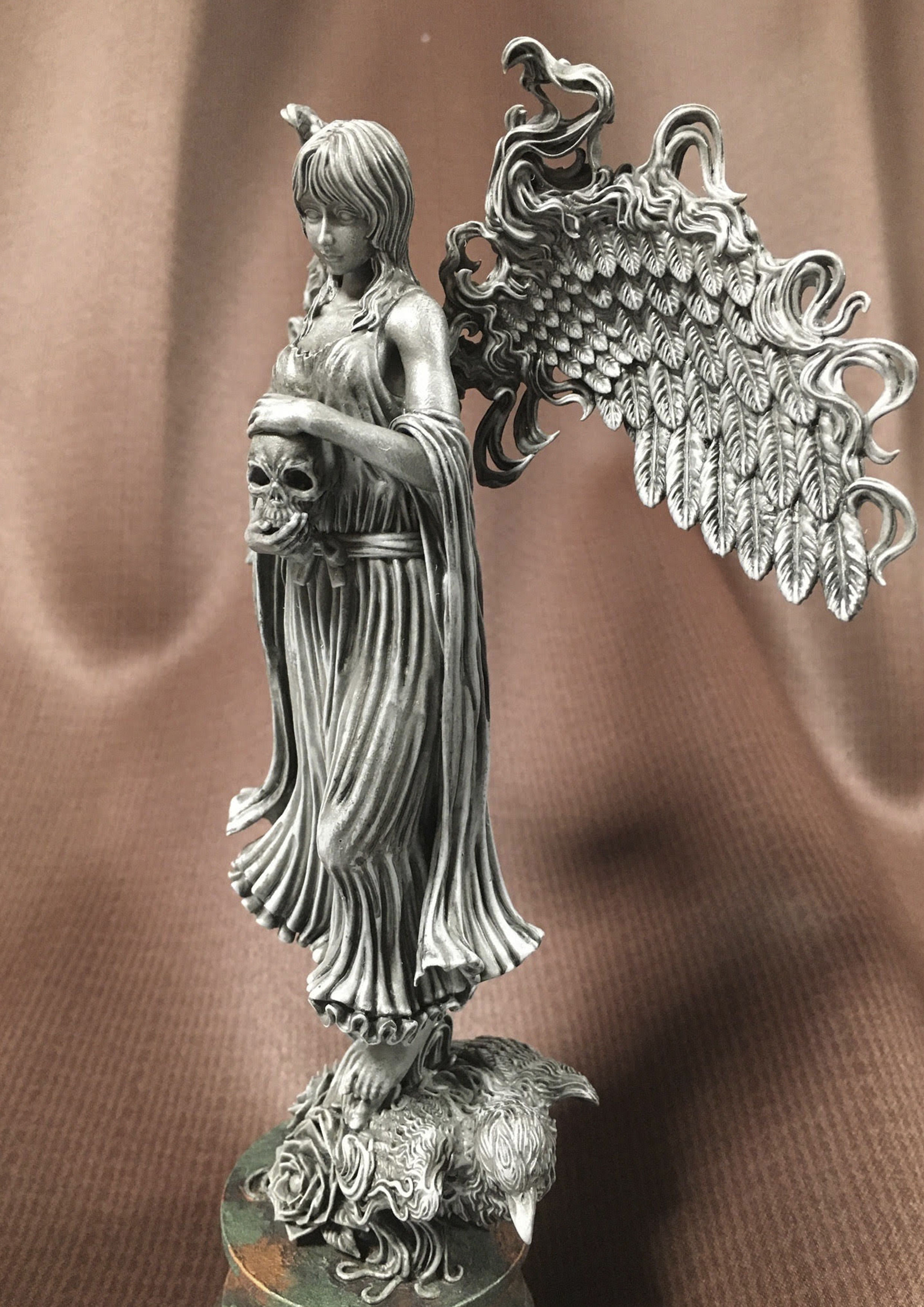 3D Game Assets 3D Printed Models Angel Figures 3D print model_3